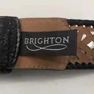 Brighton vintage leather cut out belt large-34 Brighton | Accessories | Brighton Vintage Black Leather  main image 3